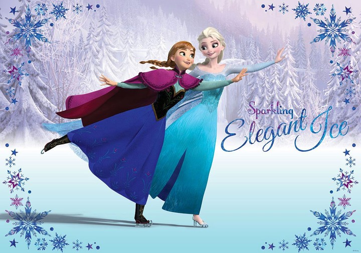 Anna and Elsa frozen