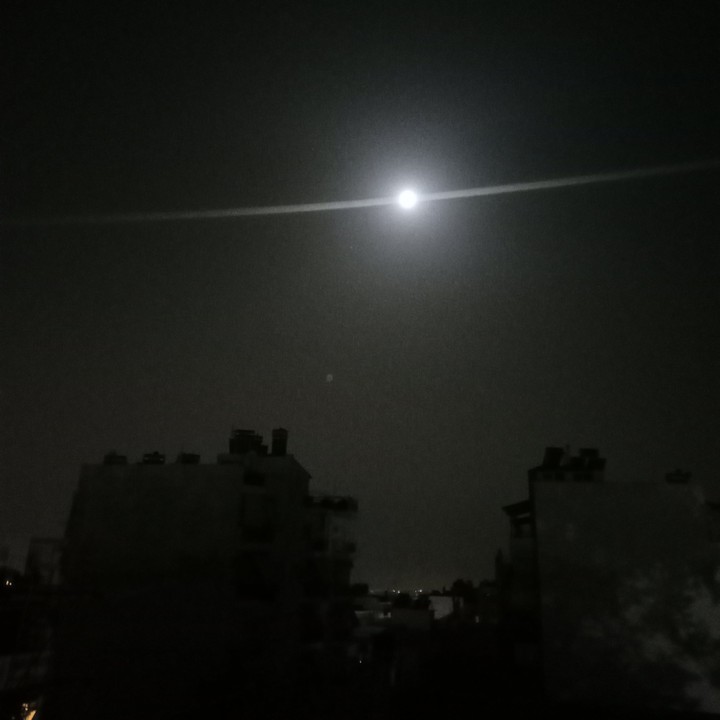 moon love Athens Sky