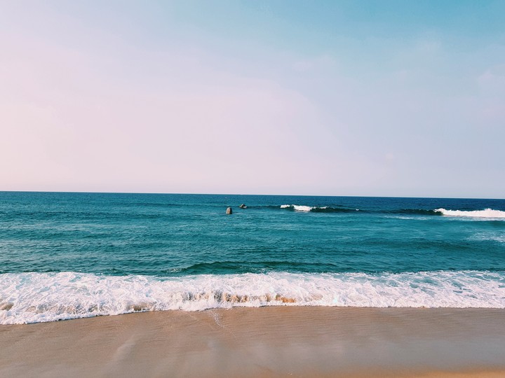 안목해변