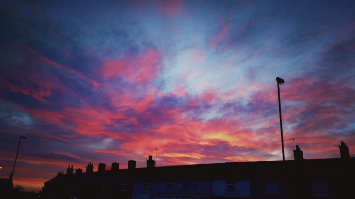 Fire in the sky