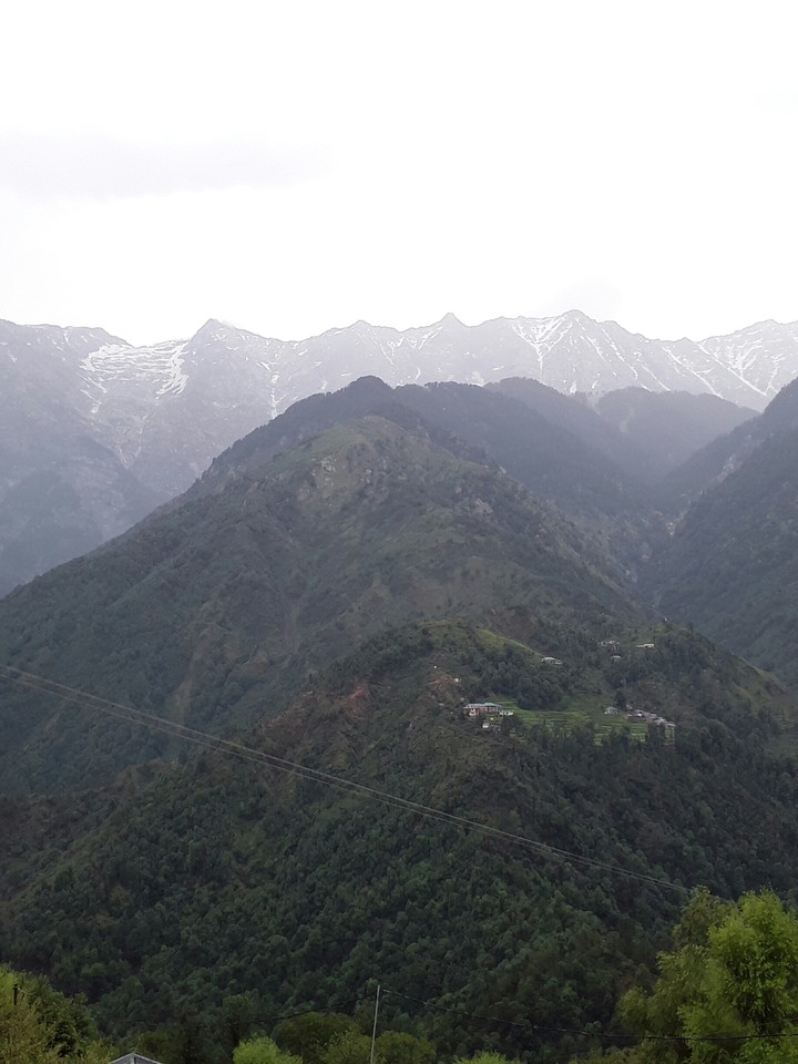 snow mountains