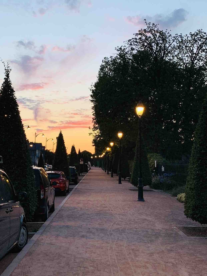 Sunset in Honfleur