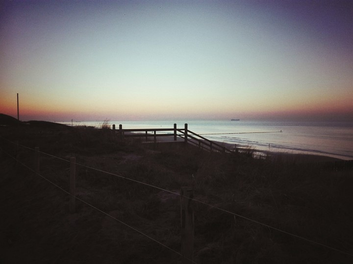 beatch at sunset