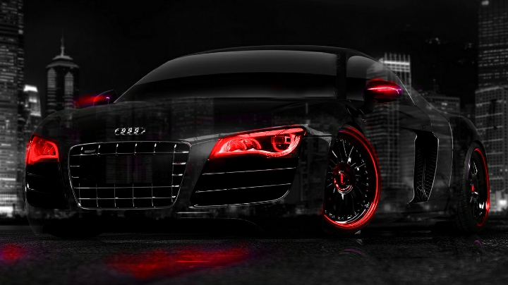 red car