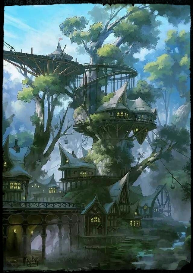 Fantasy Pictures : 1 : The Village