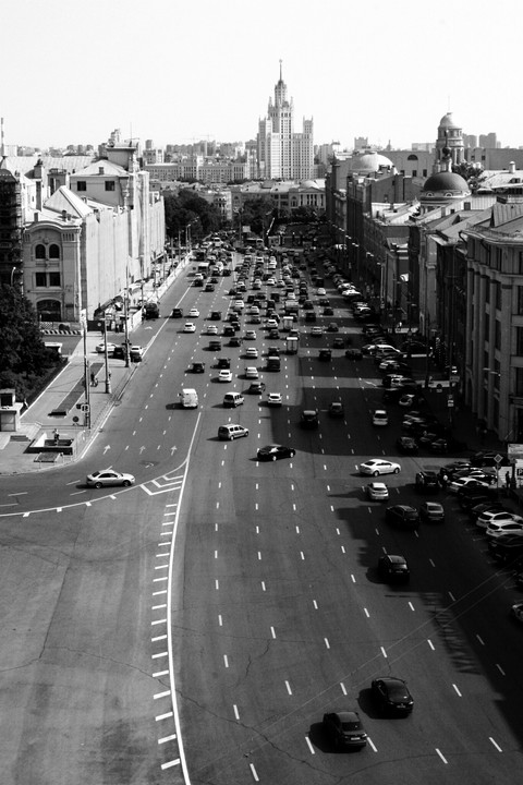 Moscow b/w
