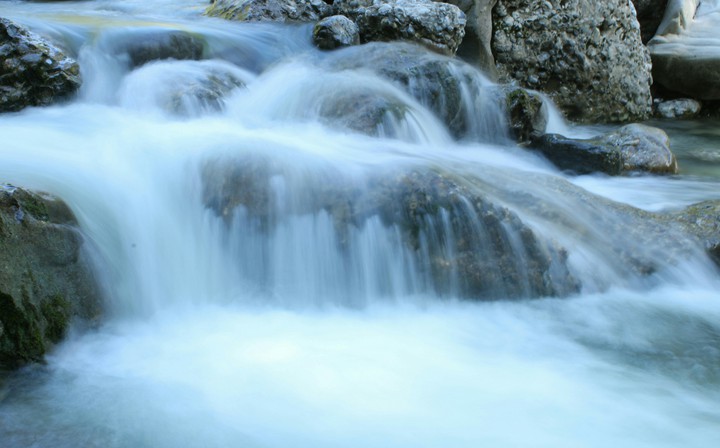 fließendes Wasser gibt es nicht nur in der Natur