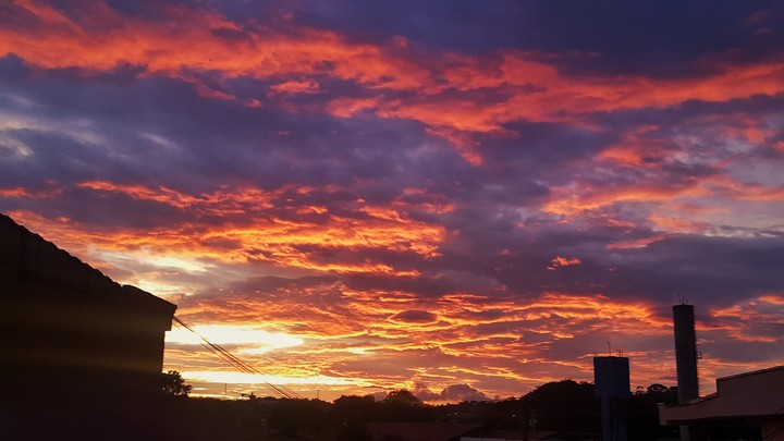 nascer do sol em São bernardo do Campo/ SP