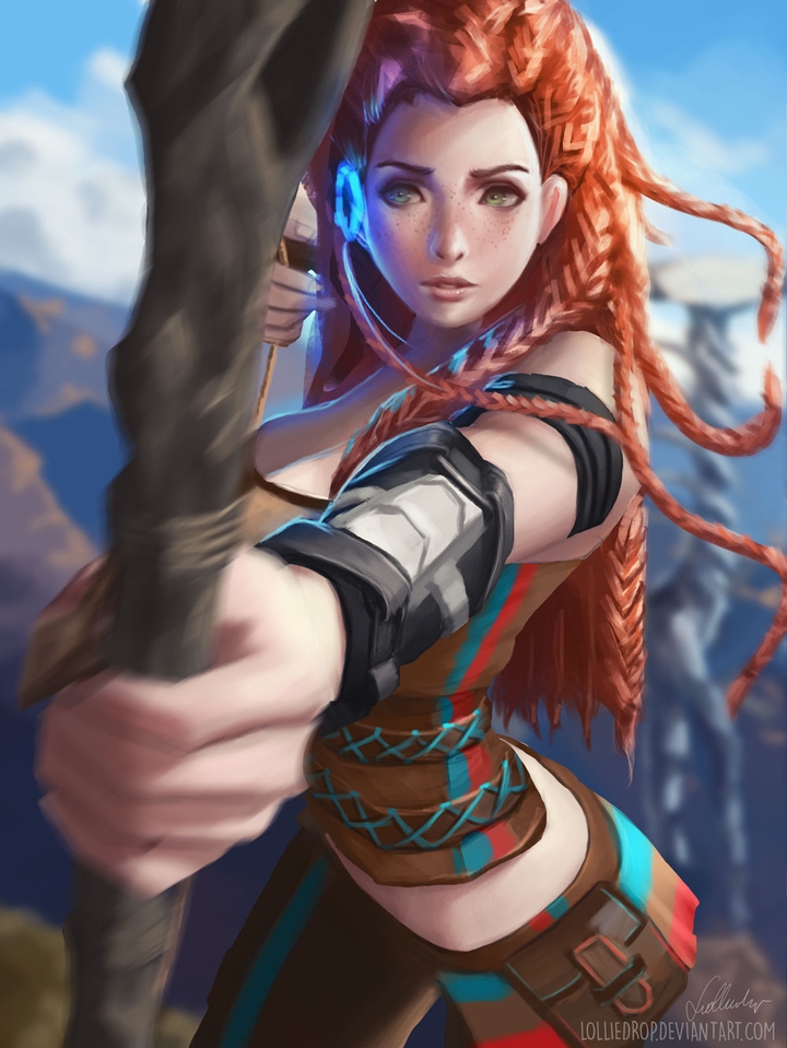 horizon zero Down "Aloy"