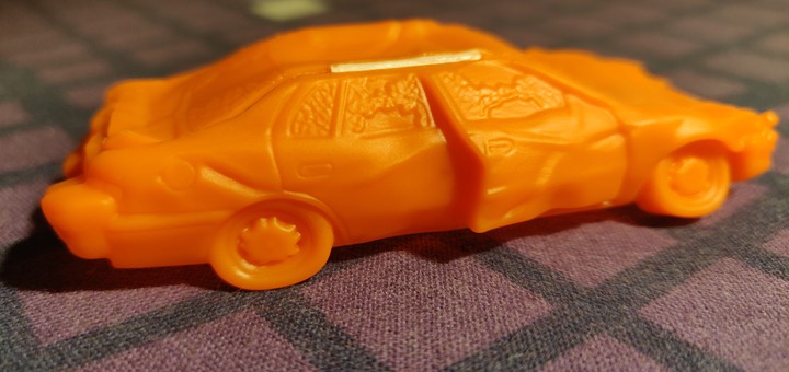 crushed car