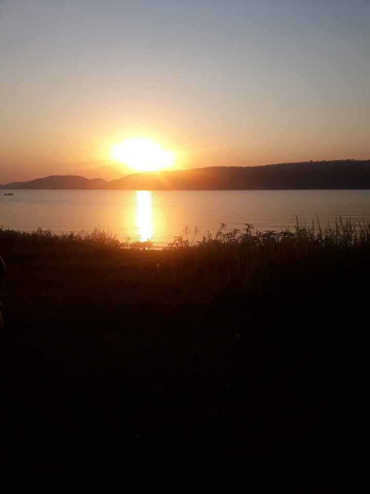 My African sunset