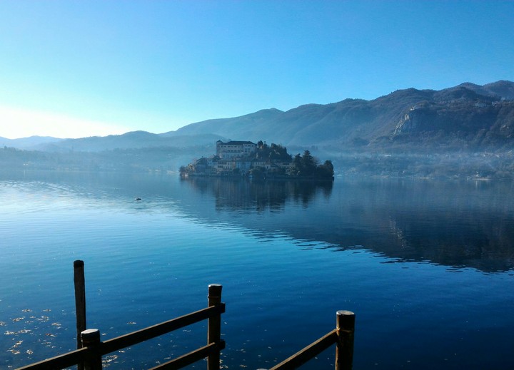 Winter lake