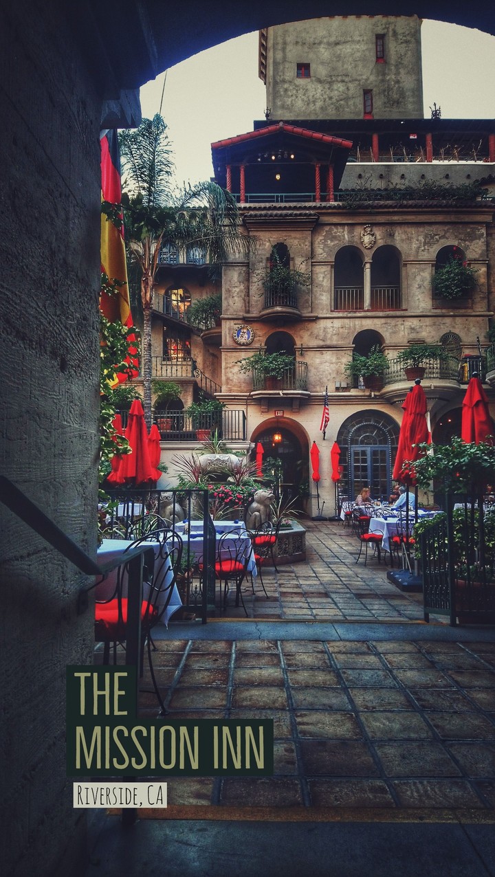 The Mission Inn.