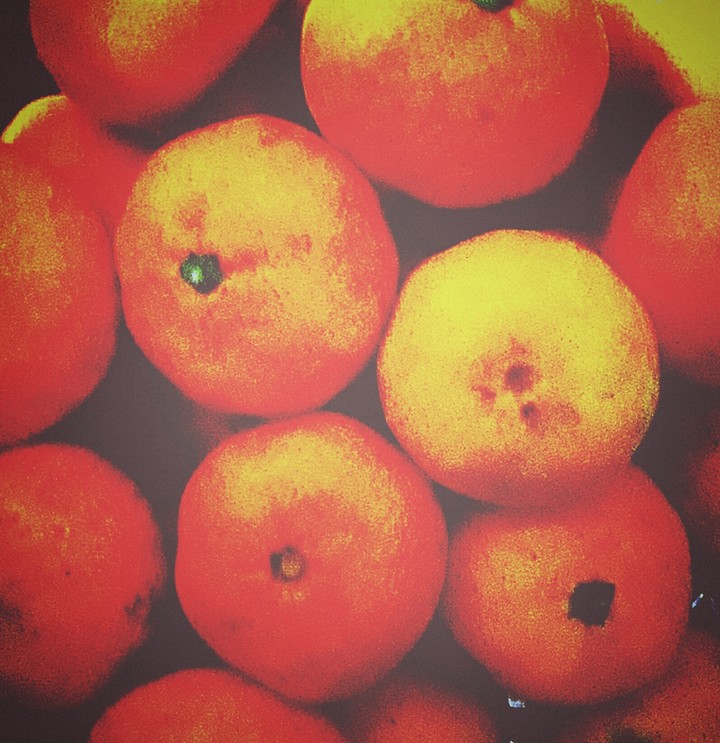 tangerines and New Year