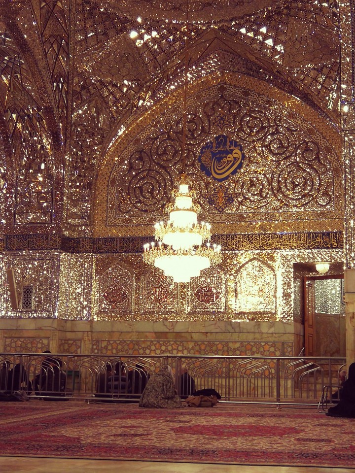The holy shrine of Imam Reza