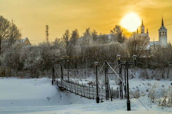 Вечер. Тобольск