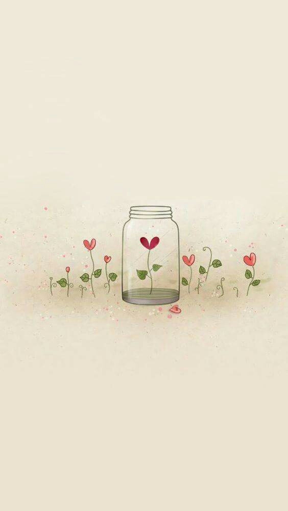 Heart flower