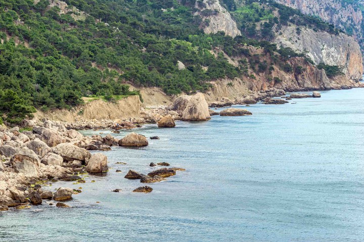 прогулка возле моря