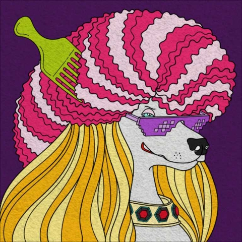 sfondi textile, illustration