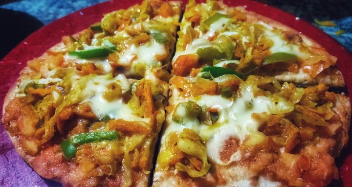 Homemade pizza