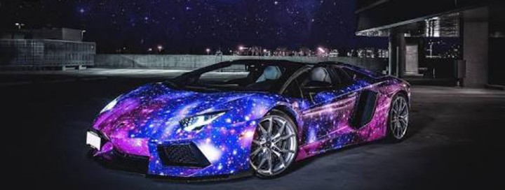 galactic Lamborghini Aventador