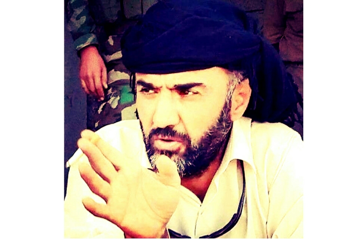Kurdish military commander and Wahed Caughley