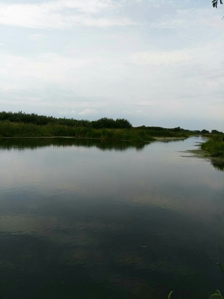 На рыбалке