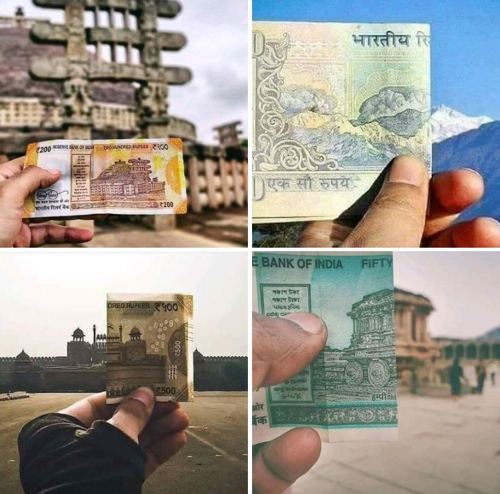 Indian places and currency's