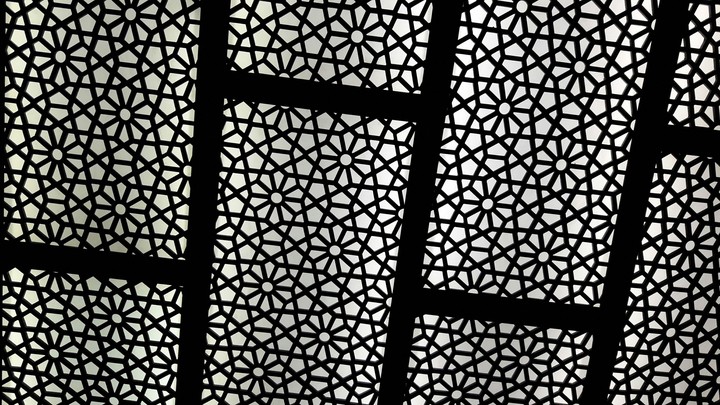 Black and White Ceiling
