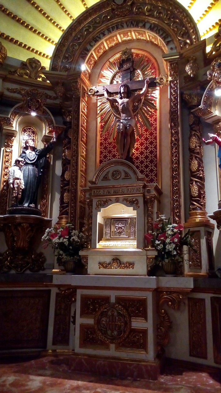Altar With Crucifix & Statues