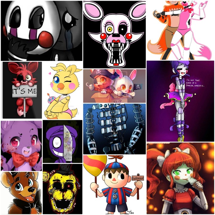 FNAF COLLAGE
