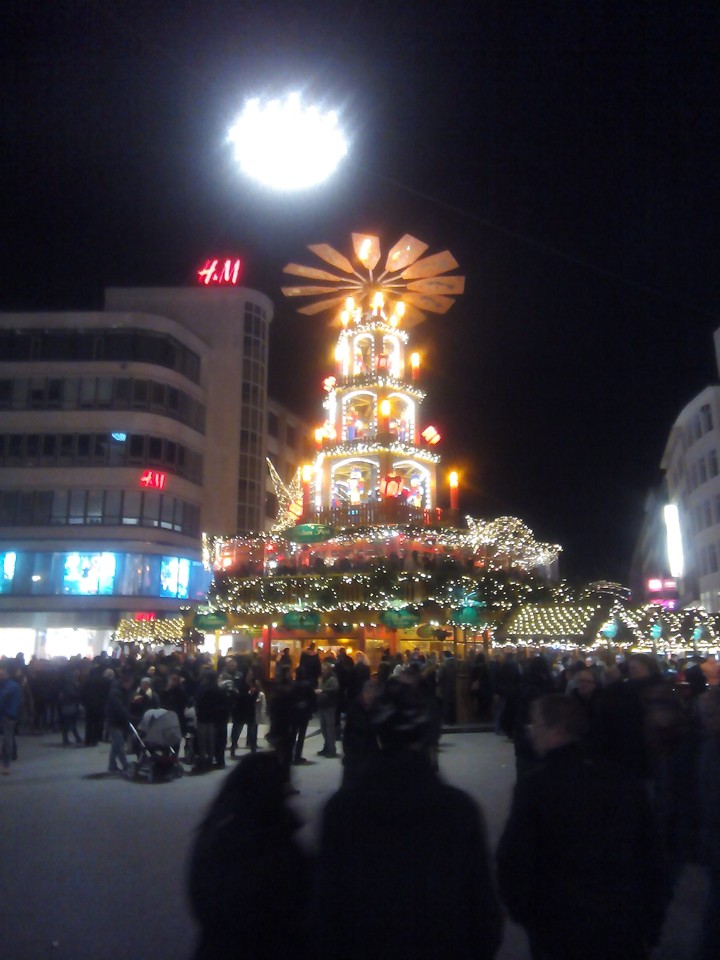 Weihnachtspyramide in Hannover