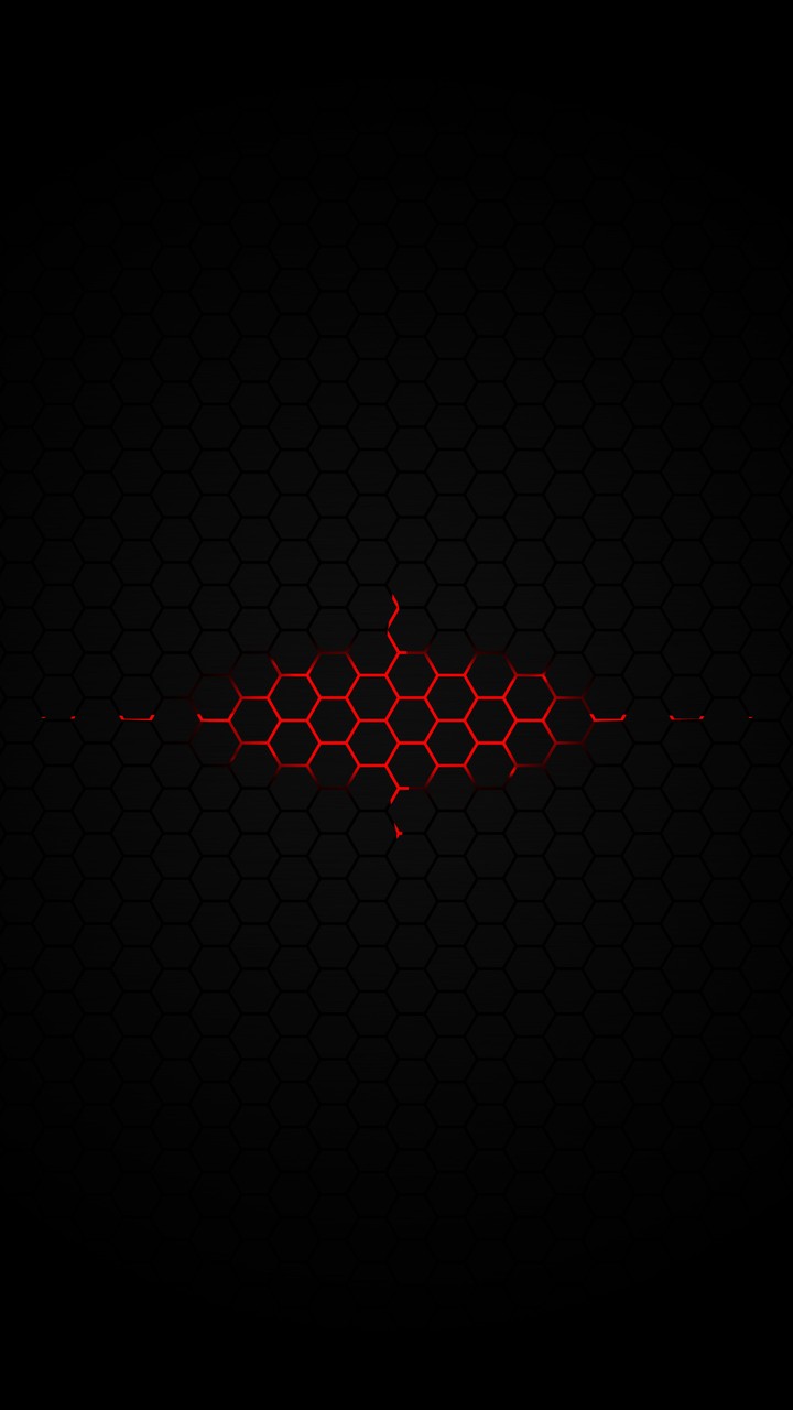Red Hexagons