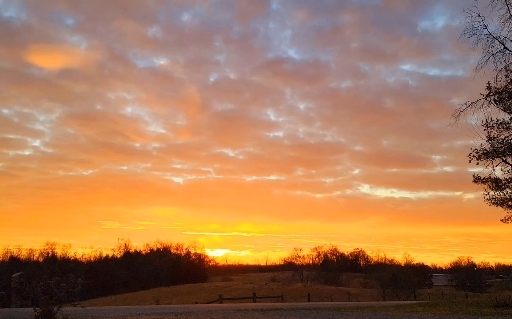 last sunrise of 2023