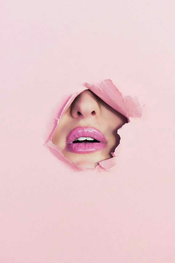 Pink lips??