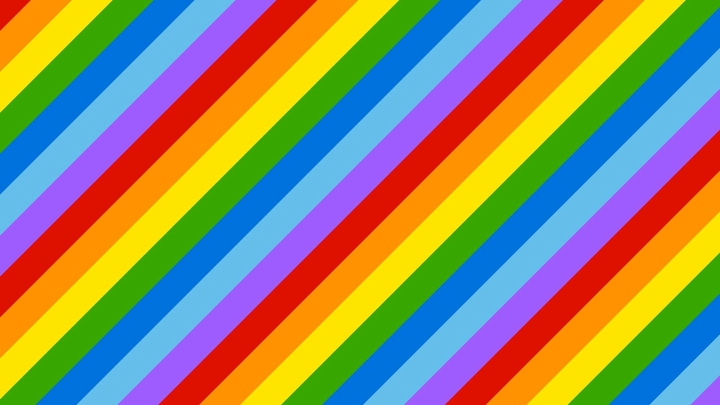 color Rainbow stripes background