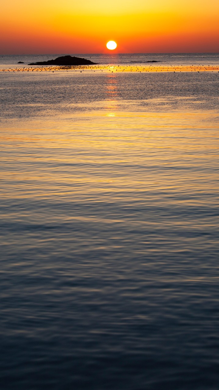 Sunset at the Sea