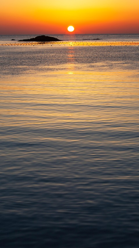 Sunset at the Sea