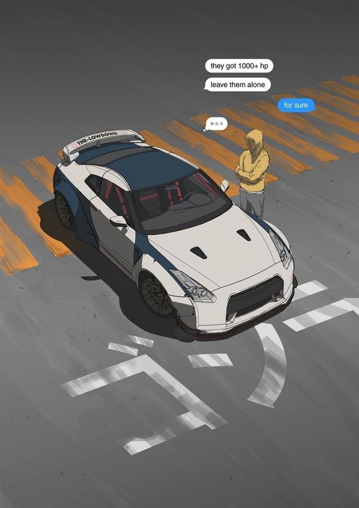 a man and car