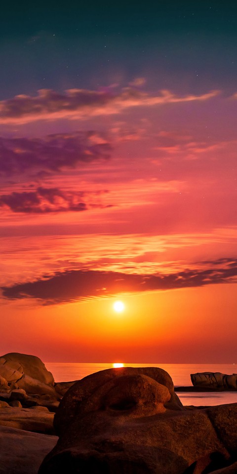 hình nền sunset, atmosphere