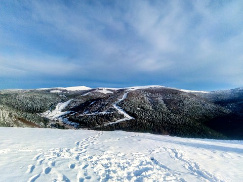 afternoon skiing