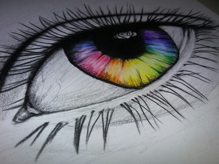 colourful eyes