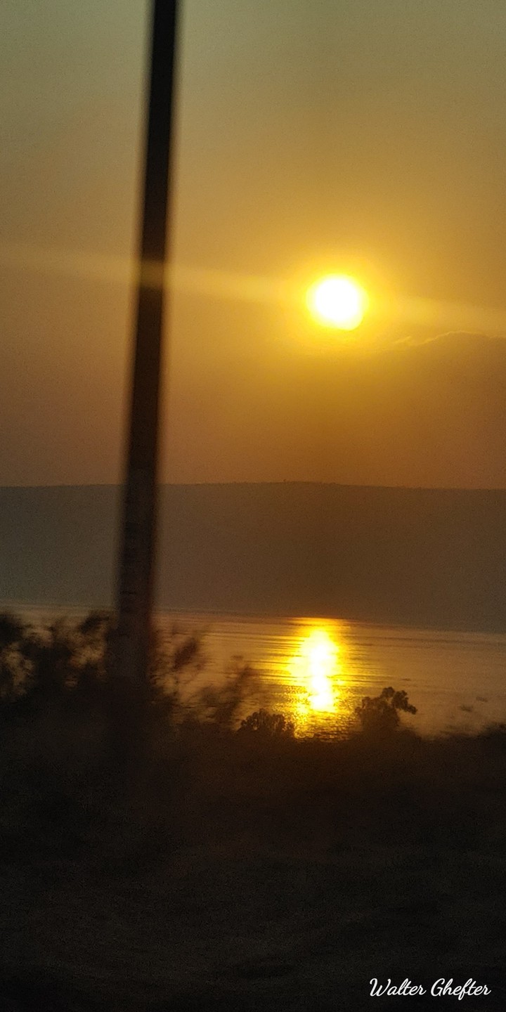 sunset moment