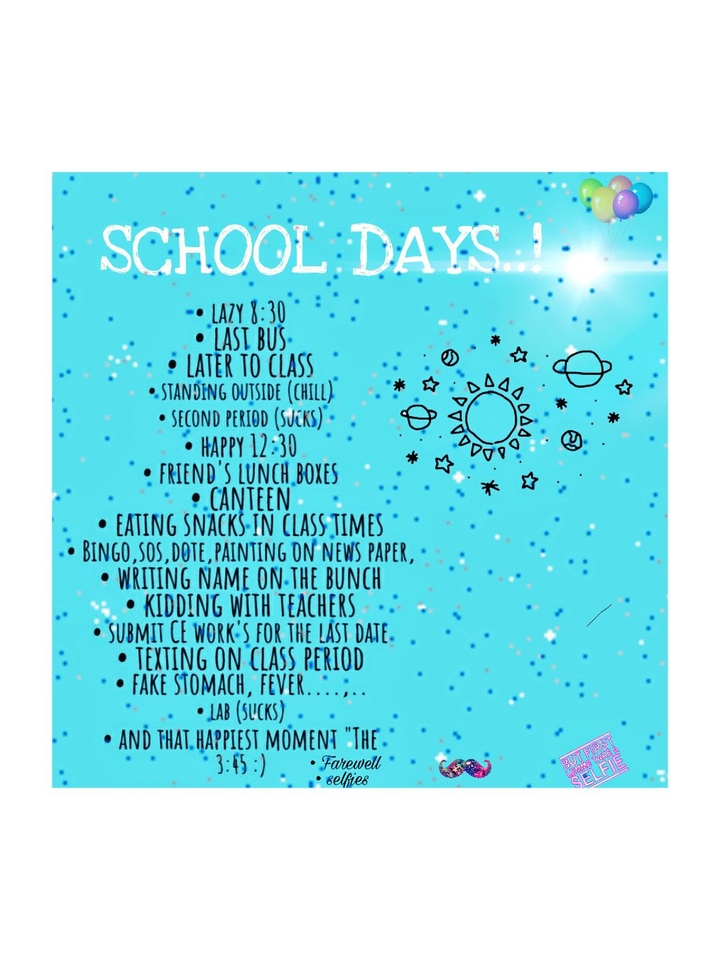 school days