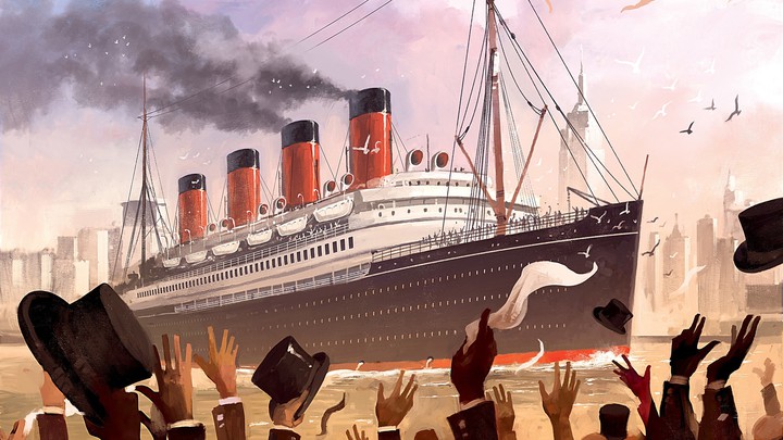 old cruise ship