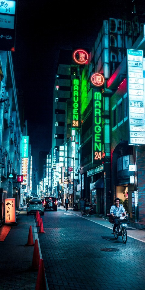 sfondi Street, neon