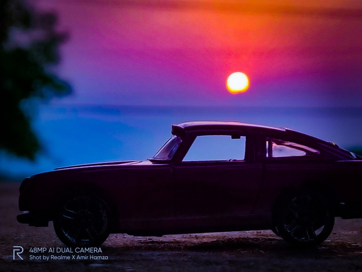 Rainbow sunset