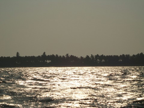 sunset in Bangladesh
