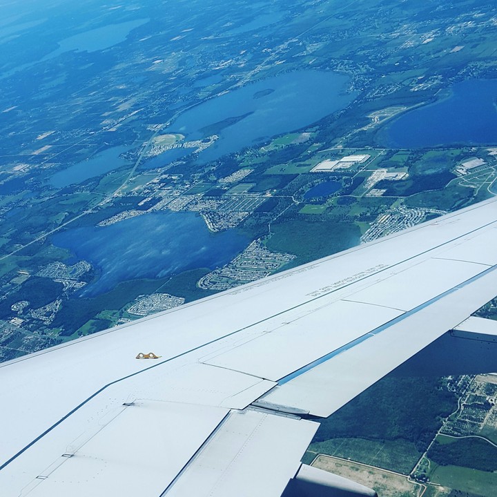 views from the plane