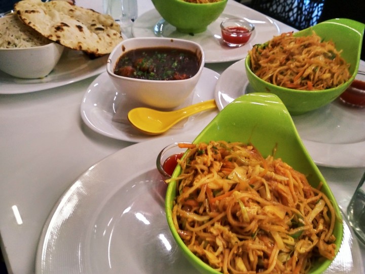 Schezwan noodles